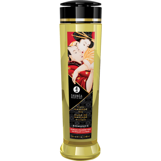 Huile de massage Shunga Romance érotique