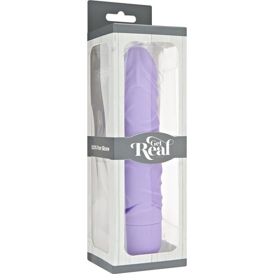 Vibromasseur Classique Violet Réalité