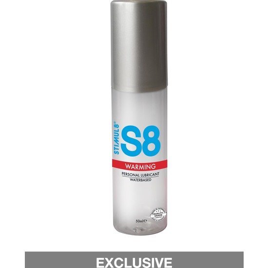 S8 lubricante base de agua efecto calor 50ml