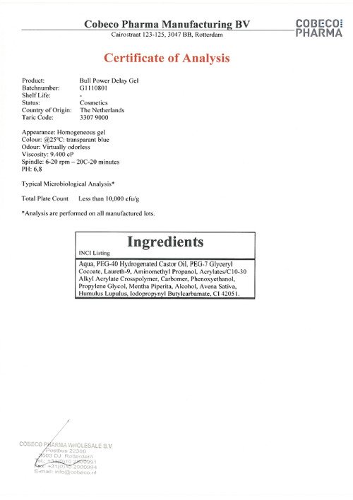 Retardant Bull Power.