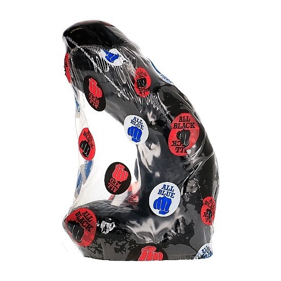 All black  pene realístico 15cm