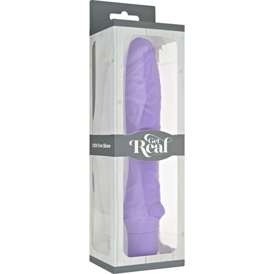 Classic large vibrador morado