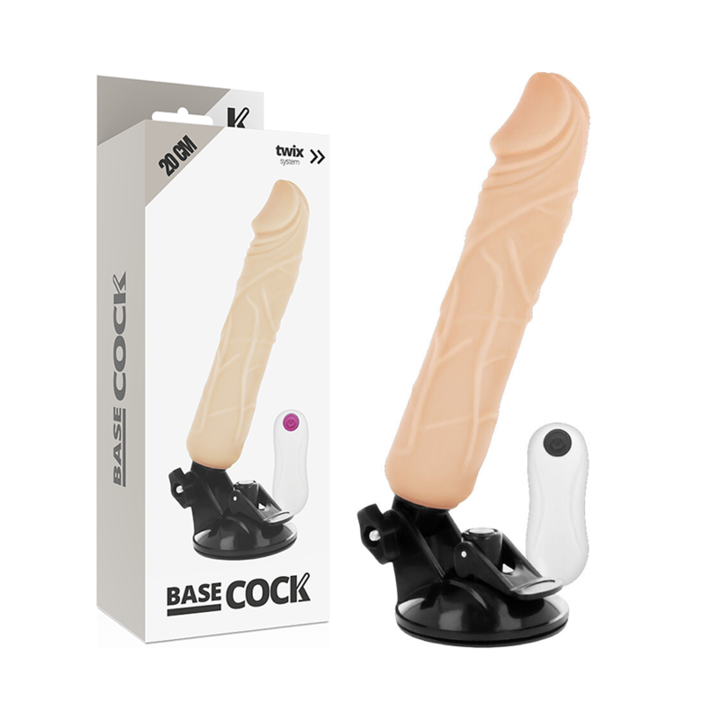Vibromasseur 20 cm - Télécommande sans fil