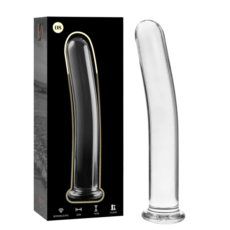 Dildo Nébuleuse en Cristal 14.5 cm