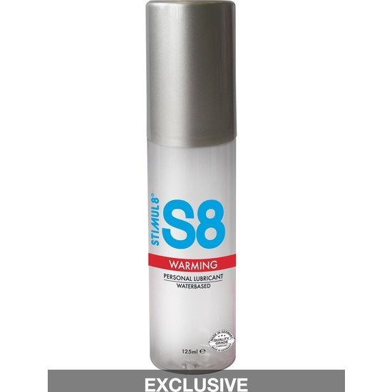 S8 lubricante base de agua efecto calor 125ml