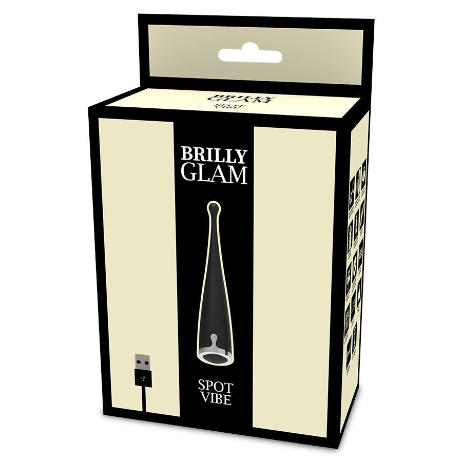 Vibrateur Clitoridien Brillant Noir