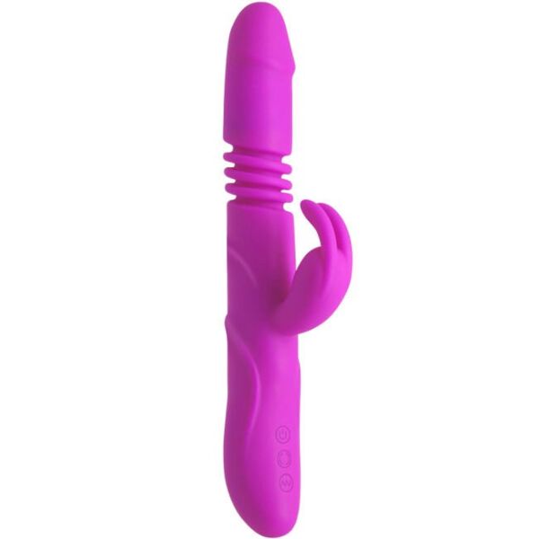 Vibromasseur rabbit Pretty Love Ward Rabbit avec sa branche pour le clitoris