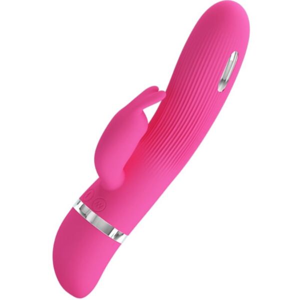 Vibromasseur rabbit Pretty Love BI-014663 avec stimulation électrique