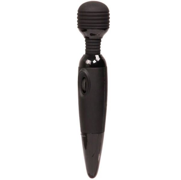 Wand de massage Baile Power Wand en silicone, avec sa tête nervurée