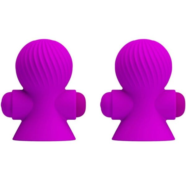 Stimulateurs de tétons vibrants Pretty Love BI-014545-1