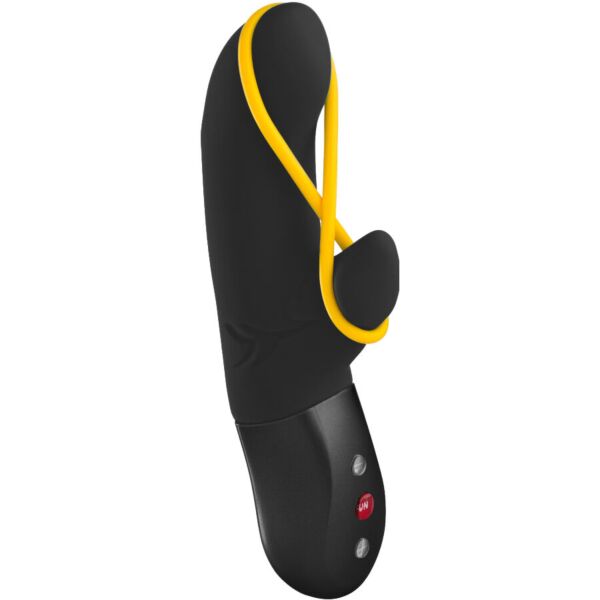 Vibromasseur rabbit Fun Factory Amorino avec sa bande en silicone