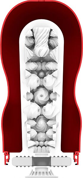 Masturbateur Super Tenga Meteor Smash, gobelet avec capuchon et orifice d'air sur le dessus