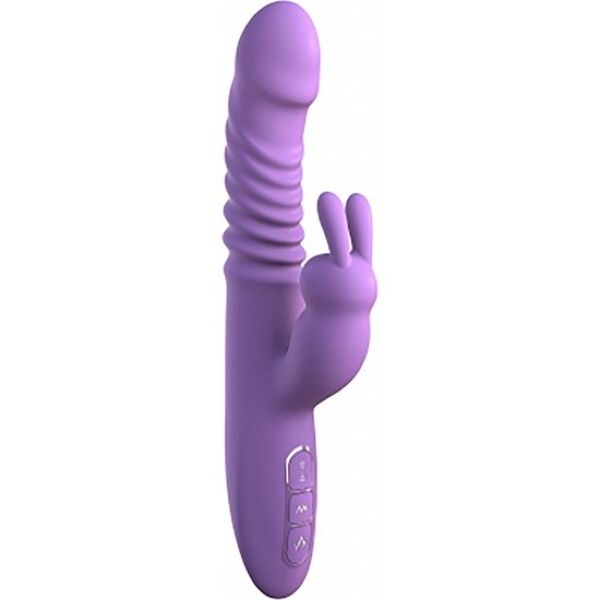 Vibromasseur rabbit Fantasy For Her Thrusting Silicone Rabbit de Pipedream