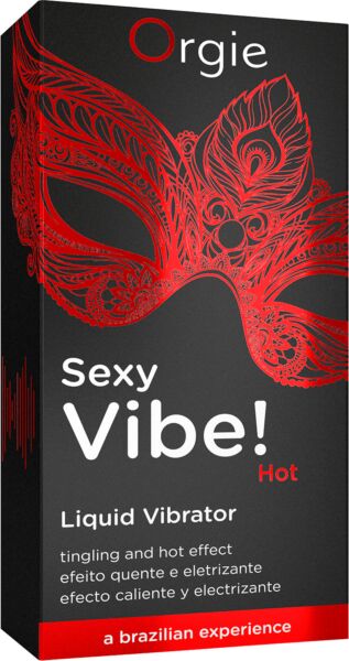 Flacon du gel stimulant Orgie Sexy Vibe! Hot de 15 ml