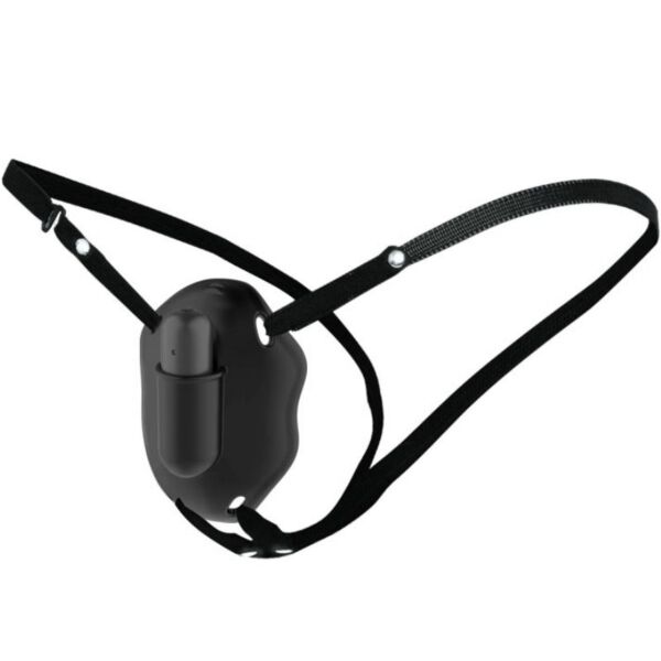 Vibromasseur harnais Pretty Love BI-014153-1 avec ses sangles de taille et de cuisses