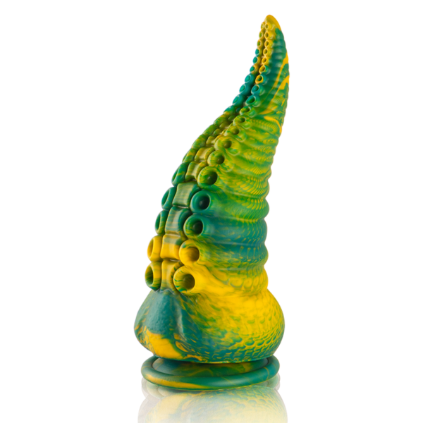 Gode EPIC Cetus de la collection Cybersilicock, avec sa forme par paliers et sa base