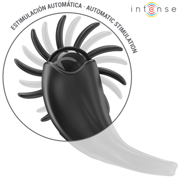 Anneau vibrant Intense Mabel avec son stimulateur clitoridien