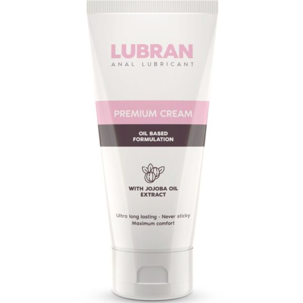 Lubrifiant en crème Lubran Oil Based de 50 ml, au jojoba et au calendula