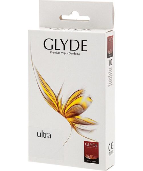 Boîte de préservatifs Glyde Ultra de 10 unités