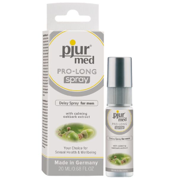 Flacon de spray retardant pjur med PRO-LONG de 20 ml