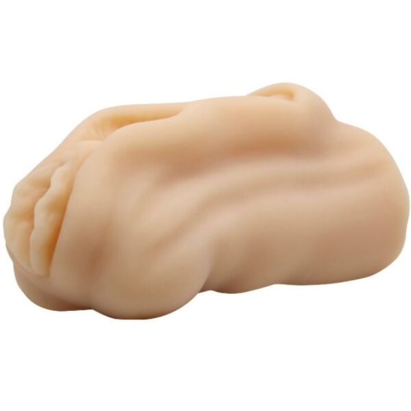 Mini-masturbateur masculin Baile en forme de lèvres vaginales et de clitoris