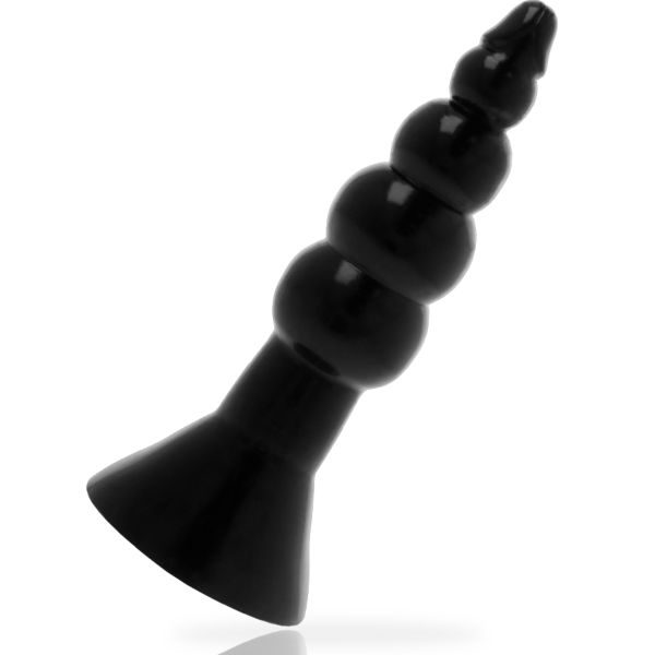 Plug anal Addicted Toys 17 cm, avec des boules de diamètre croissant
