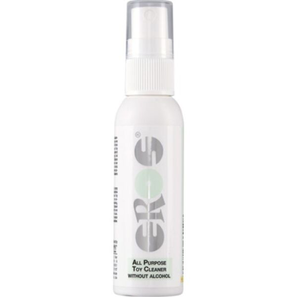 Flacon spray de 50 ml du nettoyant pour sextoys EROS All Purpose Toy Cleaner sans alcool