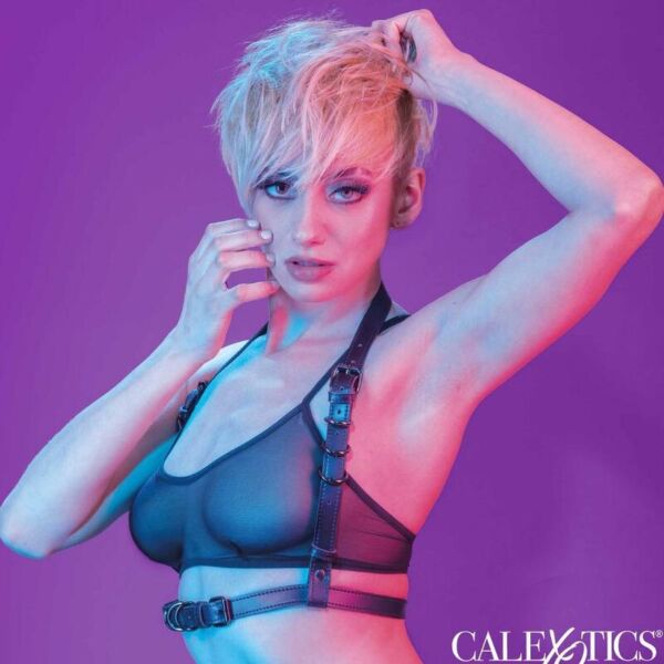 Harnais CalExotics Euphoria Halter avec fermeture à boucle