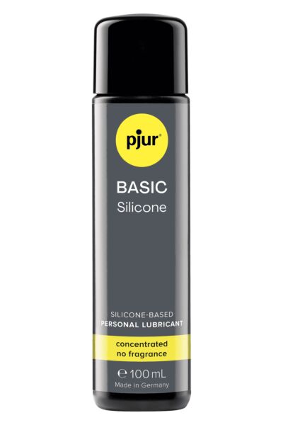 Flacon de lubrifiant à base de silicone pjur Basic Silicone