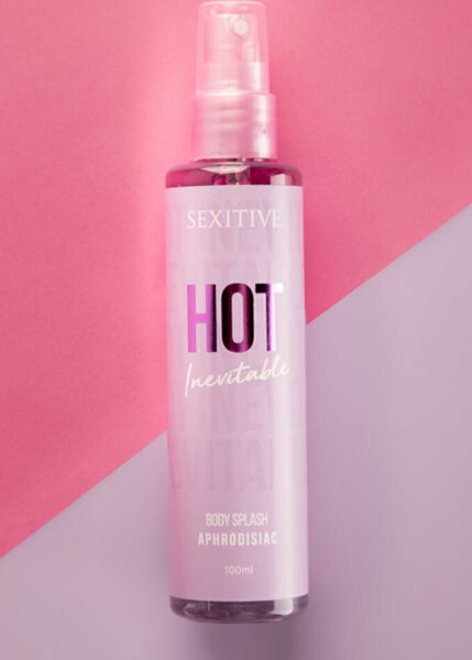 Flacon avec vaporisateur de la brume corporelle Sexitive Hot Inevitable 100 ml