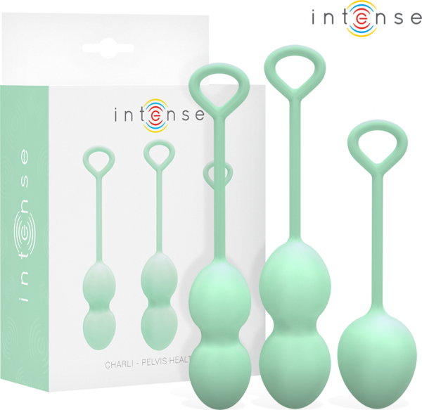 Kit de boules de geisha Kegel Intense Charli avec ses trois boules