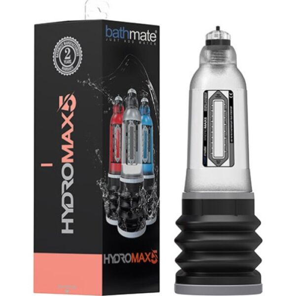 Pompe pénienne transparente Bathmate Hydromax 5