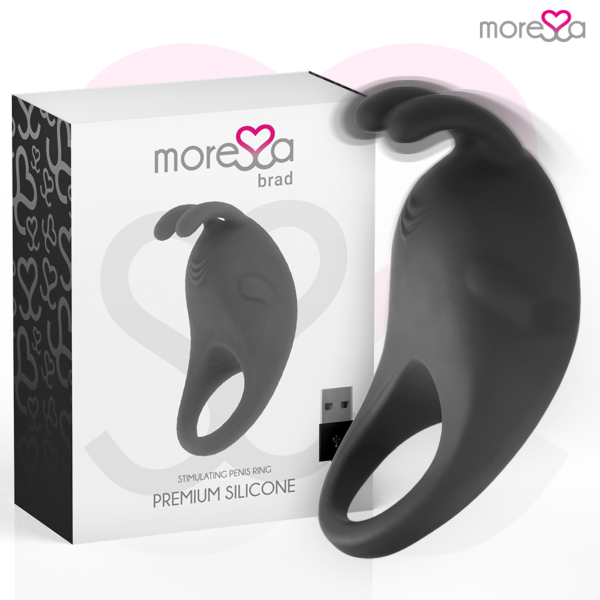 Anneau vibrant Moressa Brad avec stimulateur clitoridien