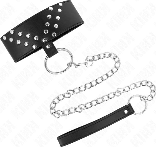 Collier avec laisse Kink 65 cm, réglable