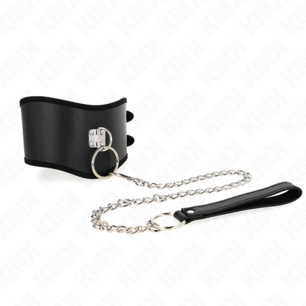 Collier avec laisse Kink en silicone
