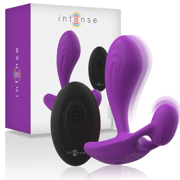 Plug anal vibrant Intense Shelly avec sa télécommande