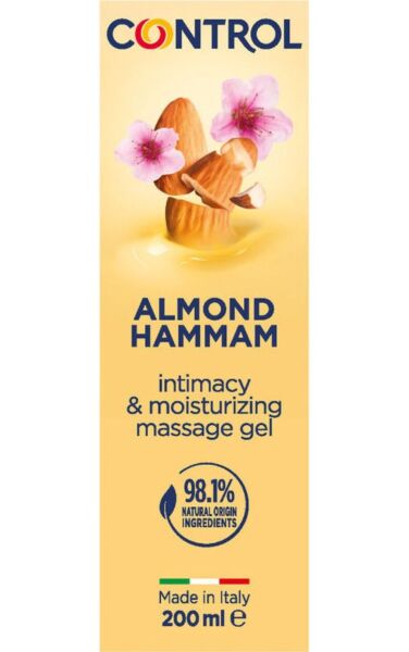 Gel de massage Control 3 en 1 de 200 ml avec bouchon à billes de massage