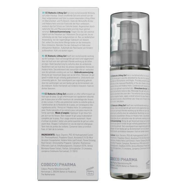 Flacon de 60 ml du gel corporel Cobeco CC Buttocks Lifting Gel