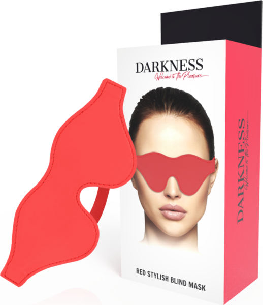 Masque pour les yeux Darkness Stylish en PVC avec sa sangle élastique