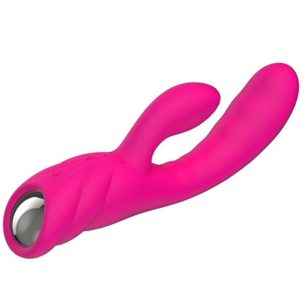 Vibromasseur rabbit Nalone Pure de couleur rose
