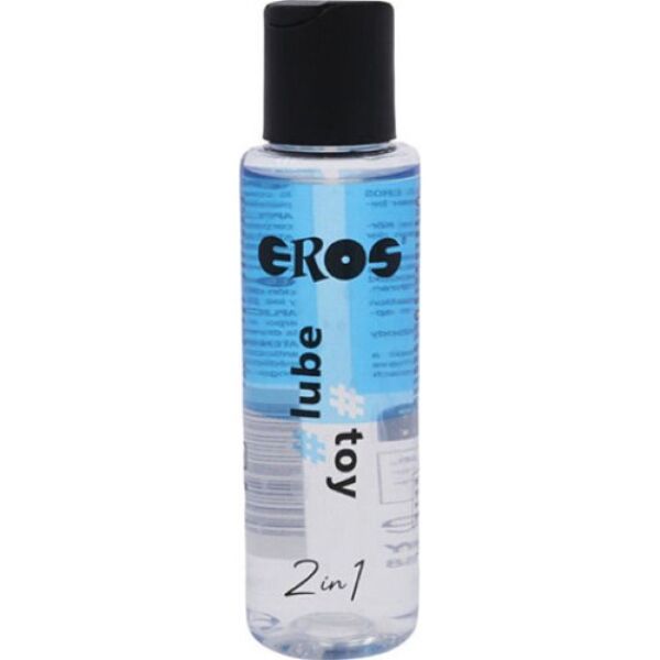 Flacon de lubrifiant à base d'eau Eros 2in1 Lube Toy de 100 ml