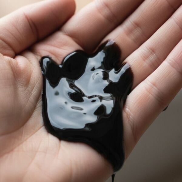 Flacon de lubrifiant EROS Black Touch de 150 ml, de couleur noire
