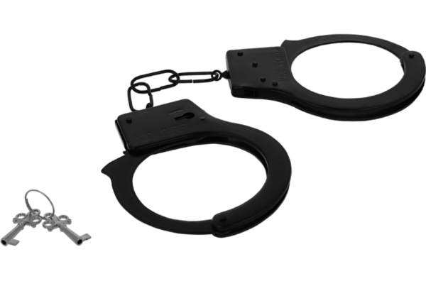 Menottes en métal Intense Fetish avec leurs clés