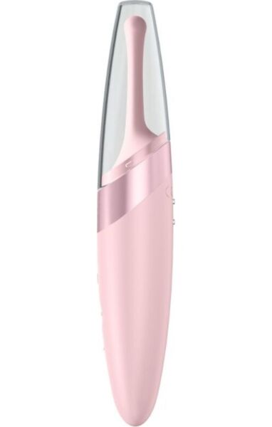 Vibromasseur clitoridien Satisfyer Twirling Delight avec son capuchon de protection
