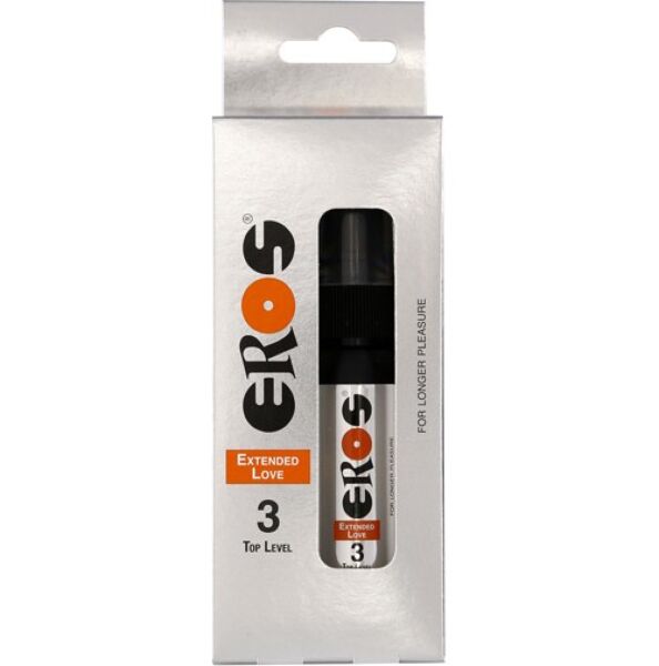 Spray retardant Eros Extended Love Top Level 3, flacon de 30 ml