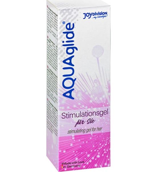 Gel stimulant AQUAglide Stimulating Gel de Joydivision, flacon de 25 ml