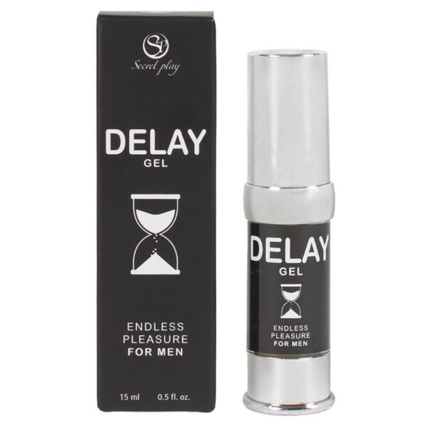 Gel retardant Secret Play Endless Pleasure dans son flacon airless de 15 ml