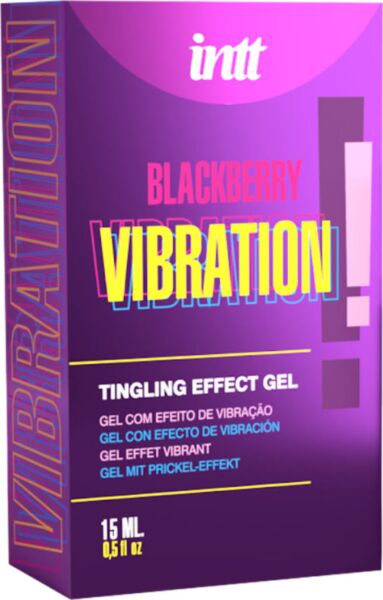 Gel intime INTT Releases à la mûre, 15 ml