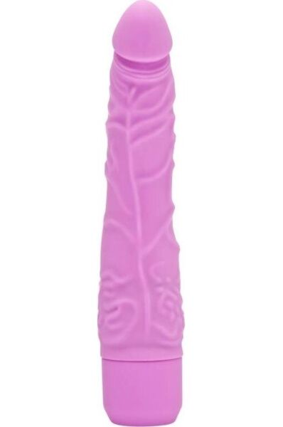 Vibromasseur réaliste Get Real Classic Slim, avec veines marquées et gland prononcé