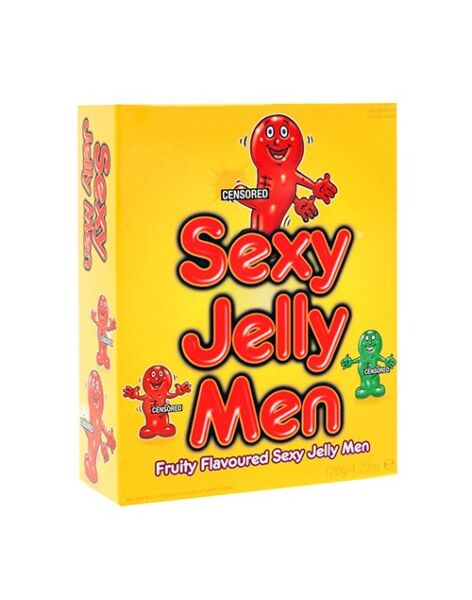 Bonbons gélifiés Spencer & Fleetwood Sexy Jelly Men en forme de bonhomme avec pénis